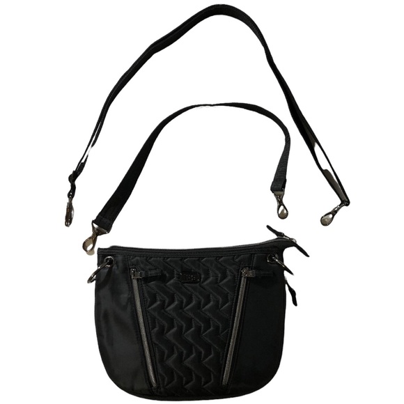 Lug Swivel Crossbody Bag Black - Picture 1 of 9
